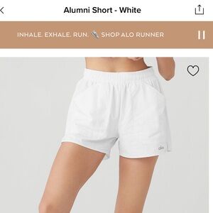 Alo alumni short size XS